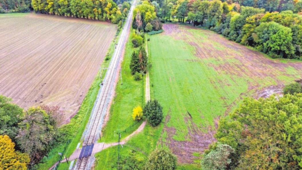 Spoor Zwolle-Deventer, bij Diepenveen. Foto Ronald Hissink/De Stentor.