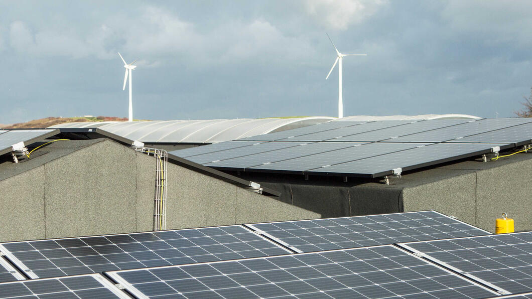 Zonnepanelen op daken