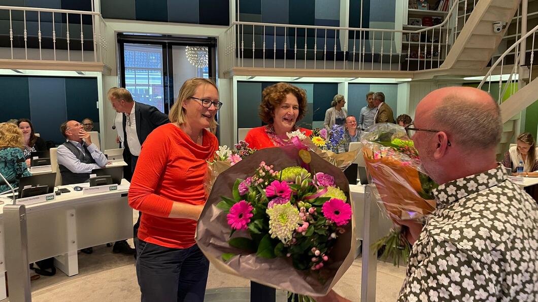 beëdiging Madeleine en Annelieke
