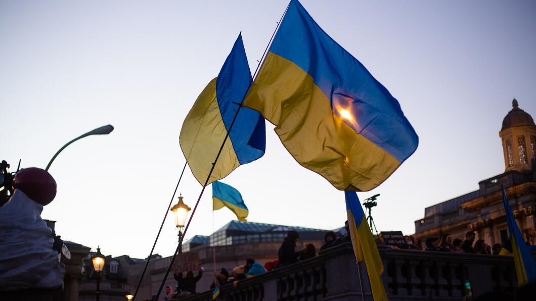 Oekraïense vlaggen