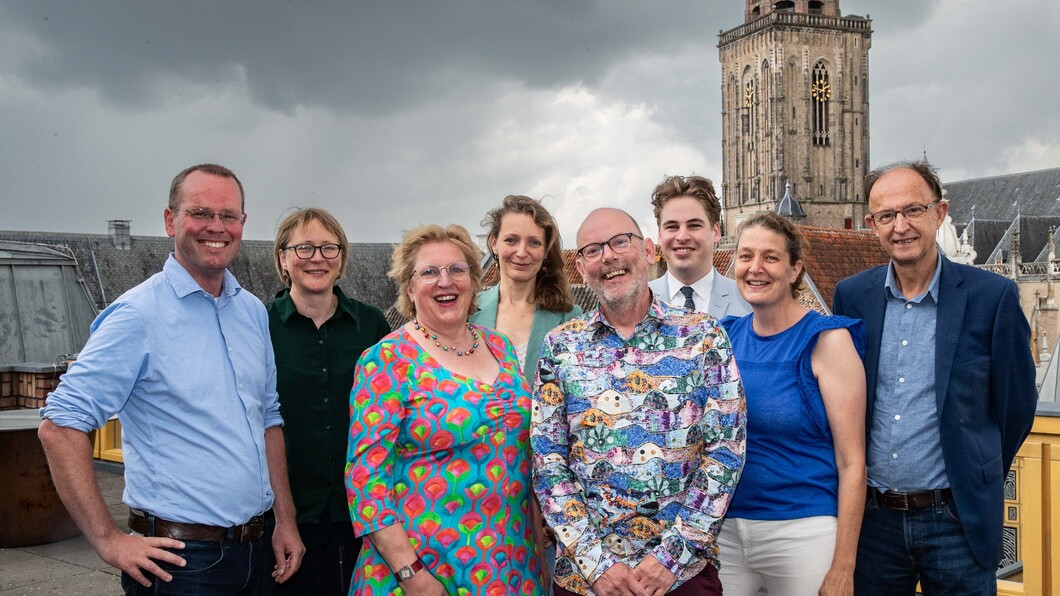 De Deventer GroenLinks-fractie in juli 2023