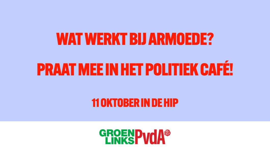 Politiek café 11 oktober