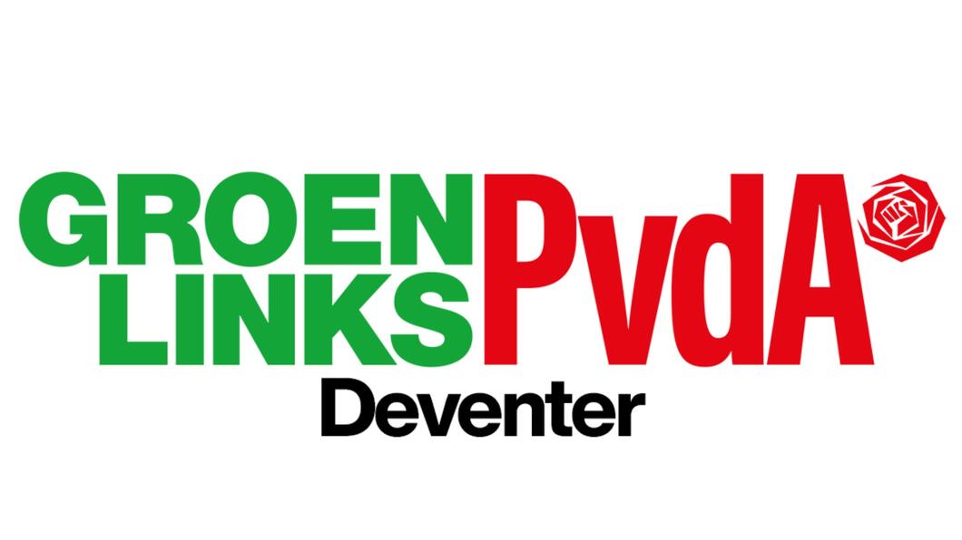 Logo GroenLinks en PvdA Deventer