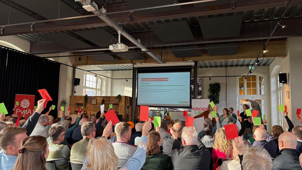 Stemming tijdens ALV 22 november 2025