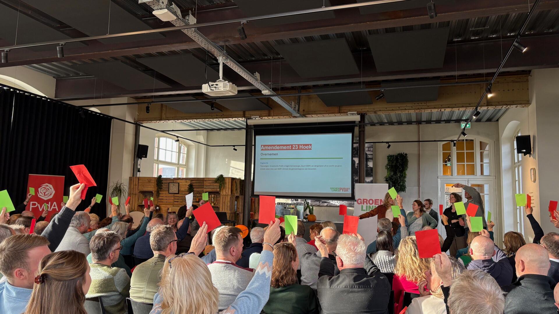 Stemming tijdens ALV 22 november 2025